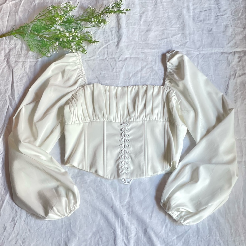 Milkmaid corset top